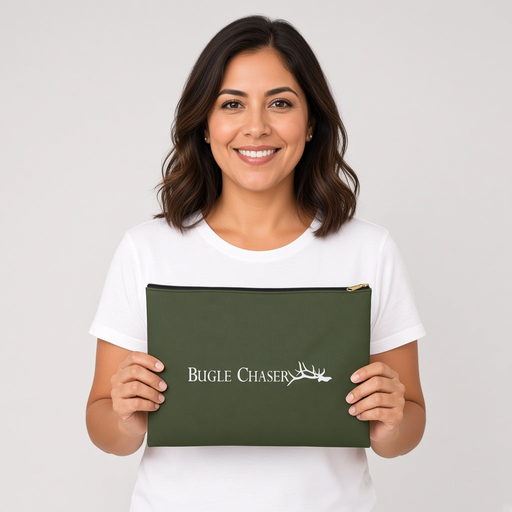Bugle Chaser Accessory Pouch — Olive model