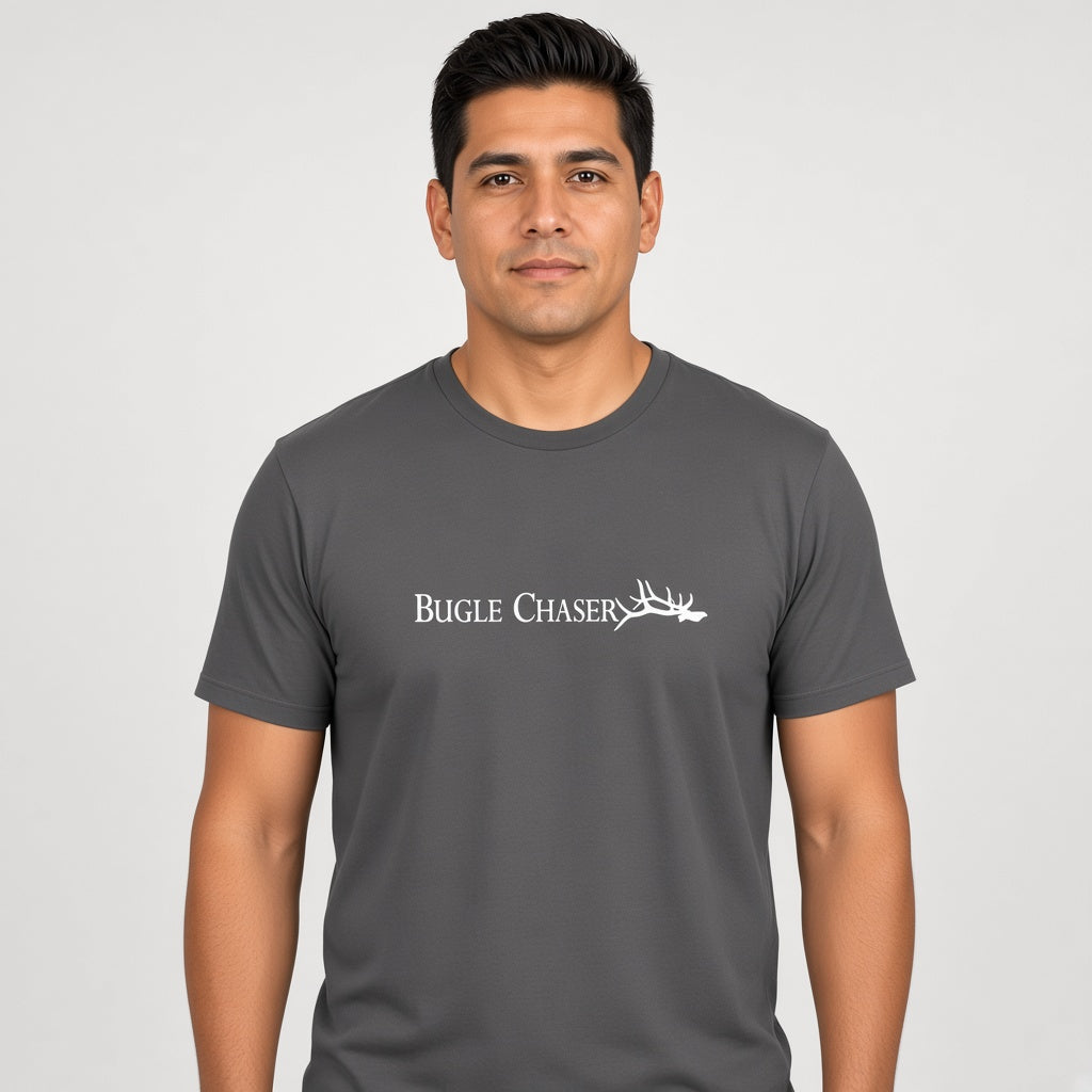 Bugle Chaser CVC Jersey Tee model