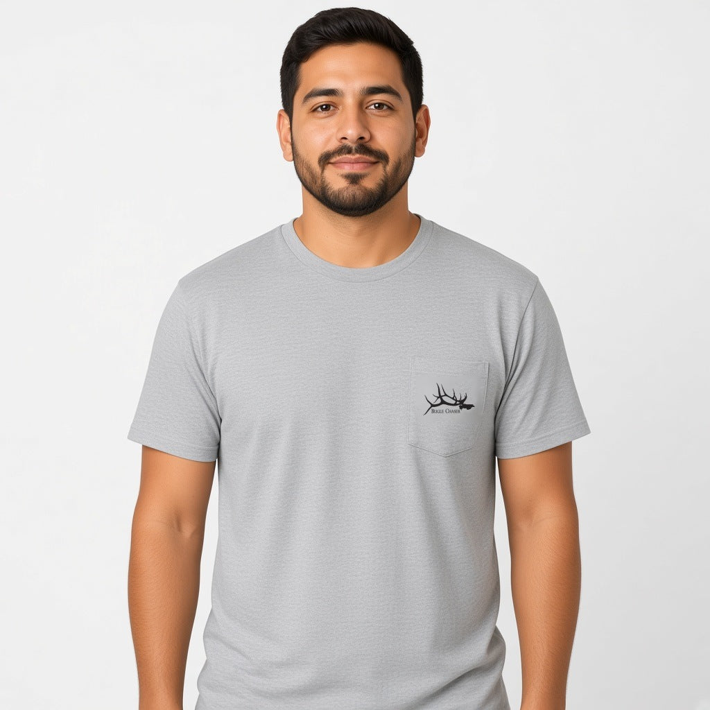 Bugle Chaser Heavy Pocket Tee model