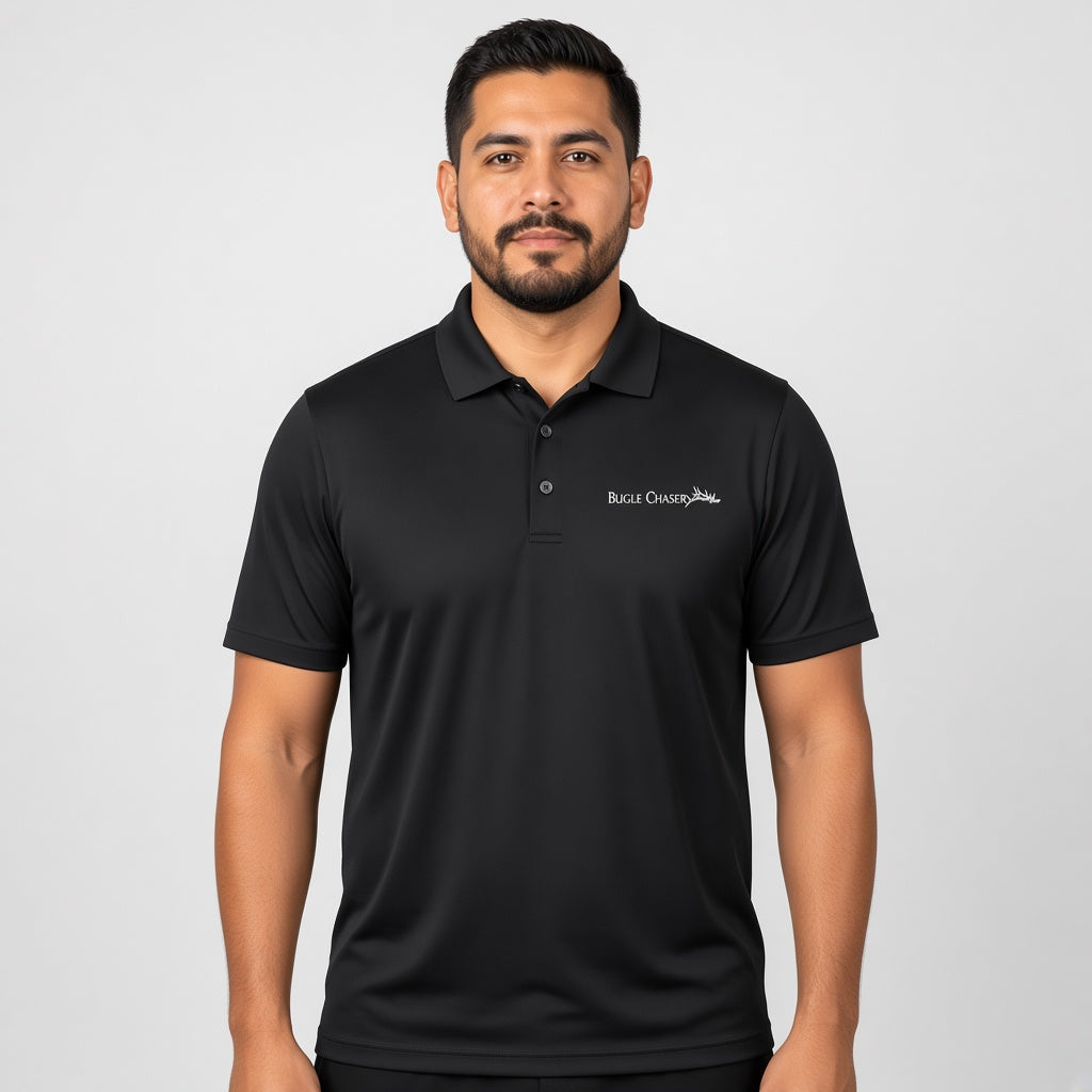 Bugle Chaser adidas Performance Polo model