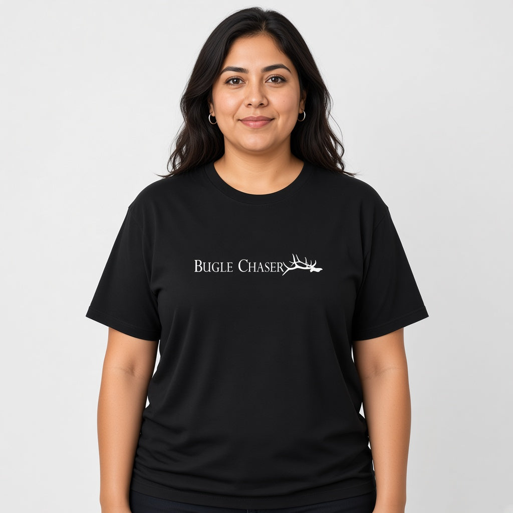 Bugle Chaser Oversized Boxy Tee model