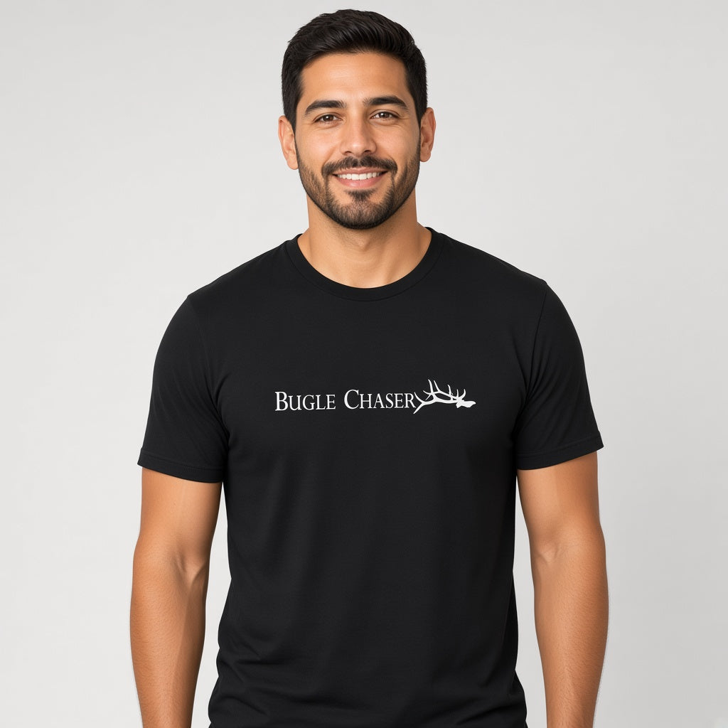 Bugle Chaser Triblend Tee model