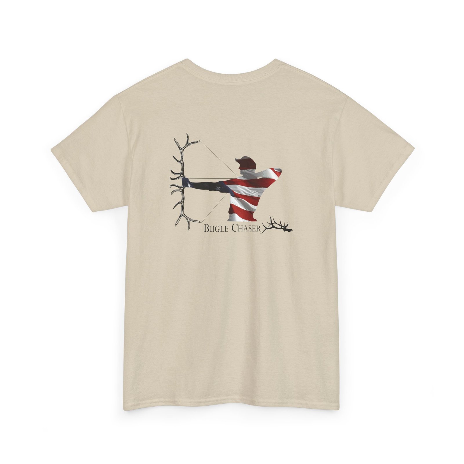 American Flag Archer Hunting T-Shirt — The Chase Tee - Image 12