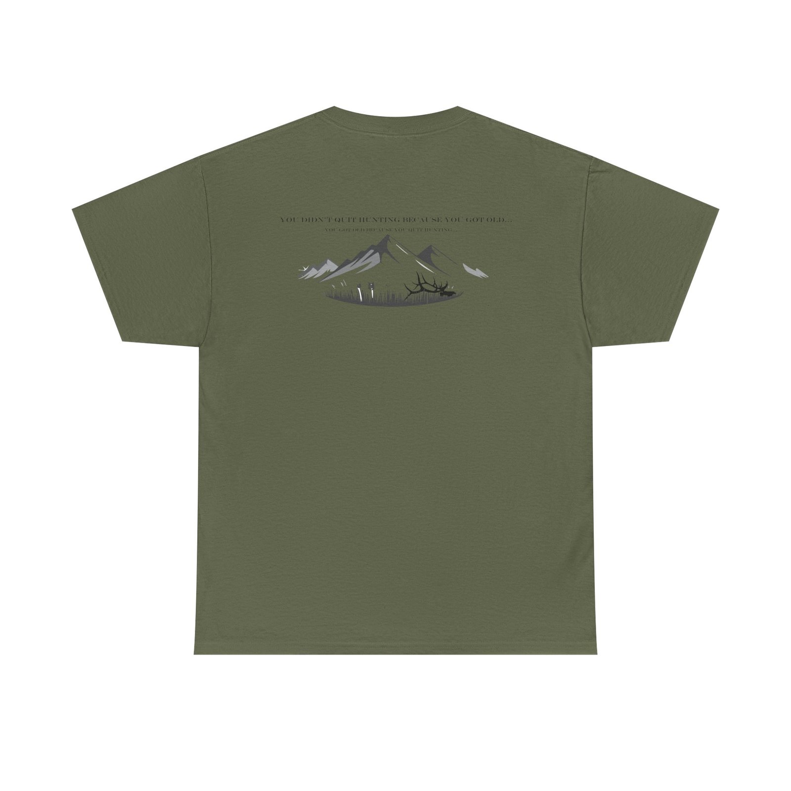 Mountain Sketch Tee — Old Man Sh!t T-Shirt - Image 26