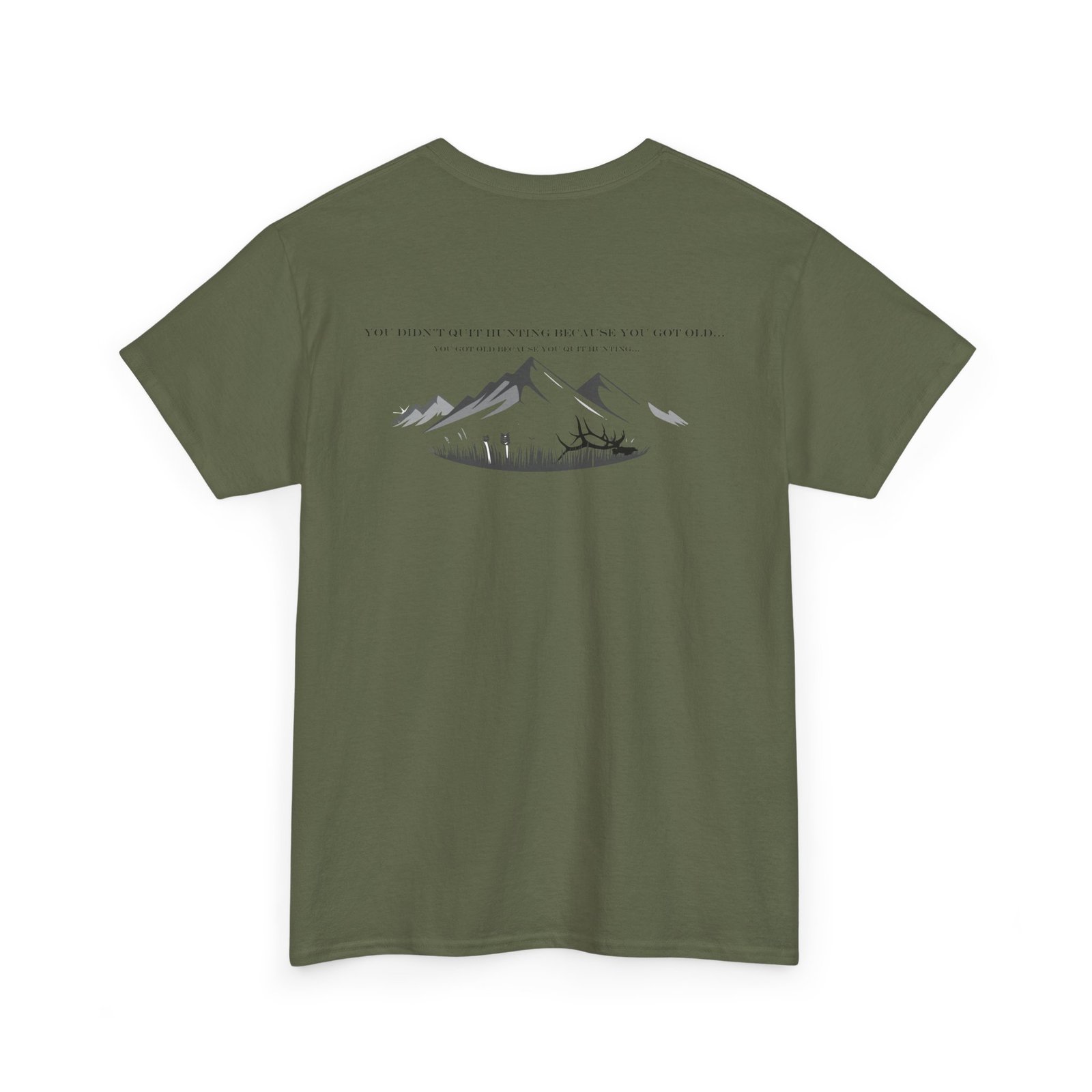 Mountain Sketch Tee — Old Man Sh!t T-Shirt - Image 28