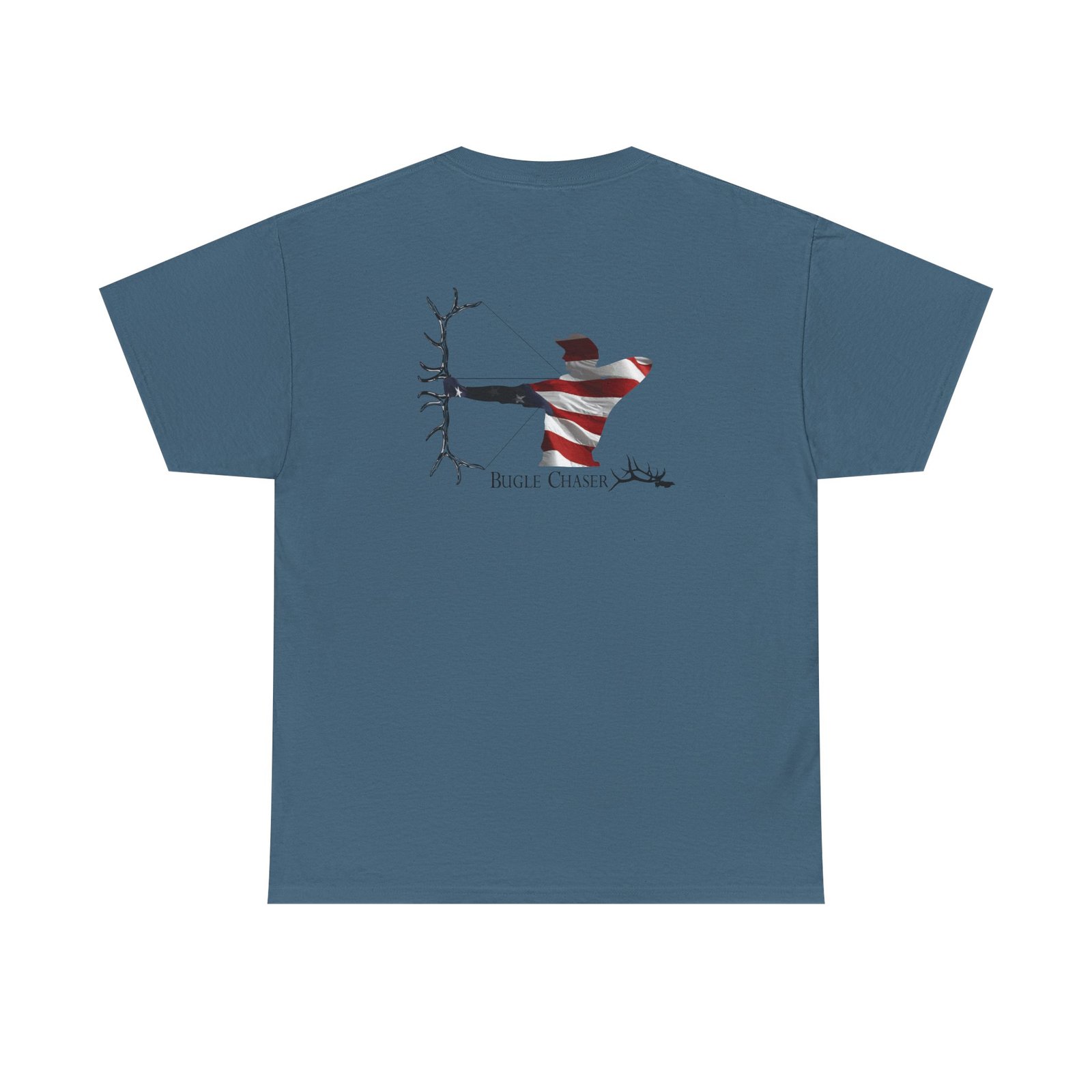 American Flag Archer Hunting T-Shirt — The Chase Tee - Image 30
