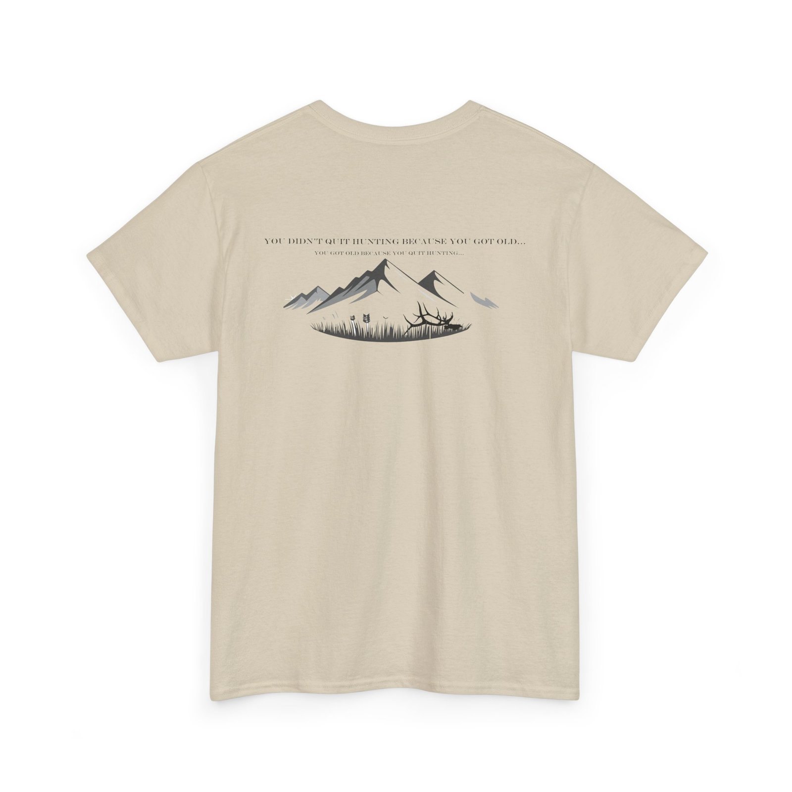 Mountain Sketch Tee — Old Man Sh!t T-Shirt - Image 8