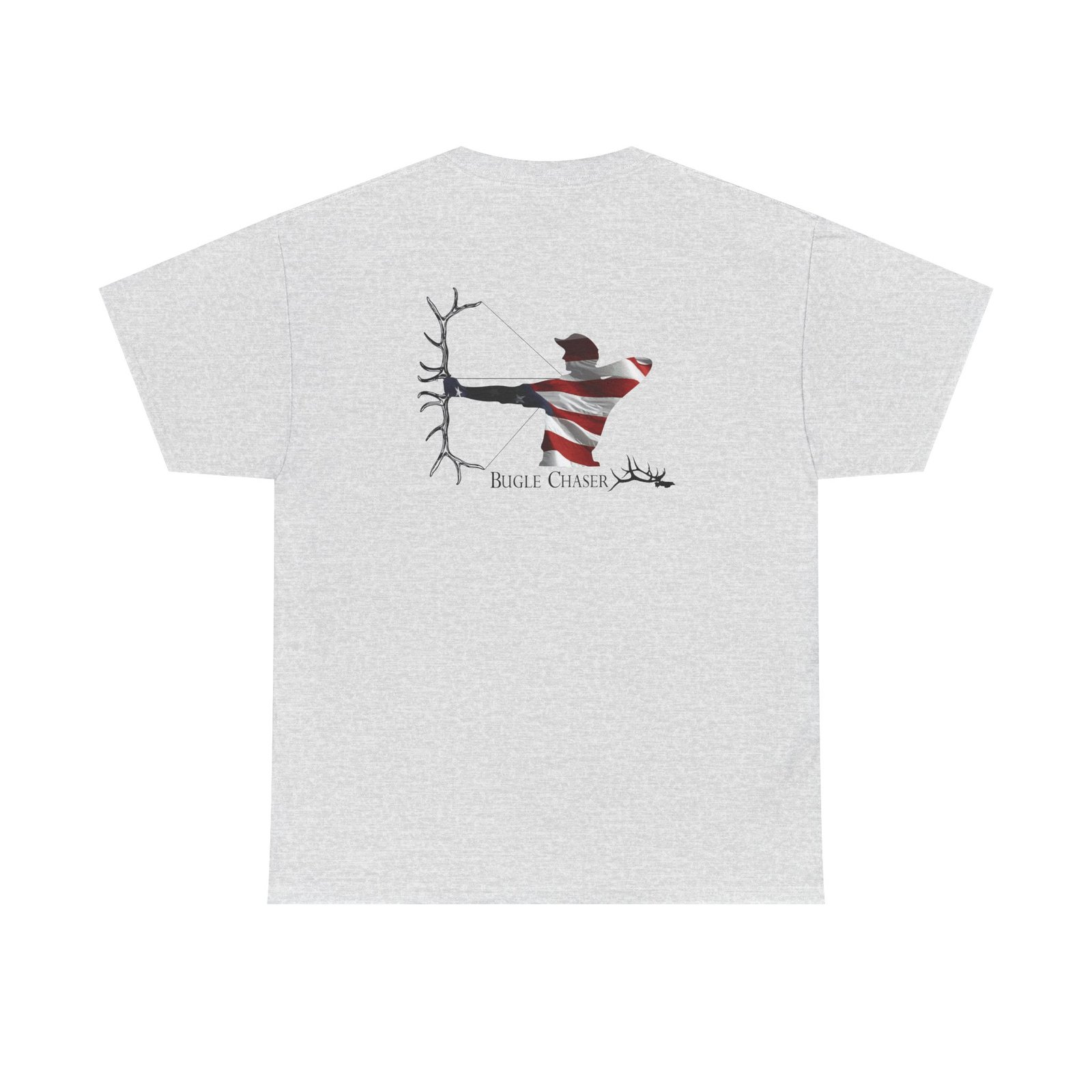 American Flag Archer Hunting T-Shirt — The Chase Tee - Image 6