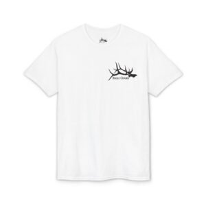Elk Antler Bow T-Shirt — Bugle Chaser Rustic Outdoor Tee