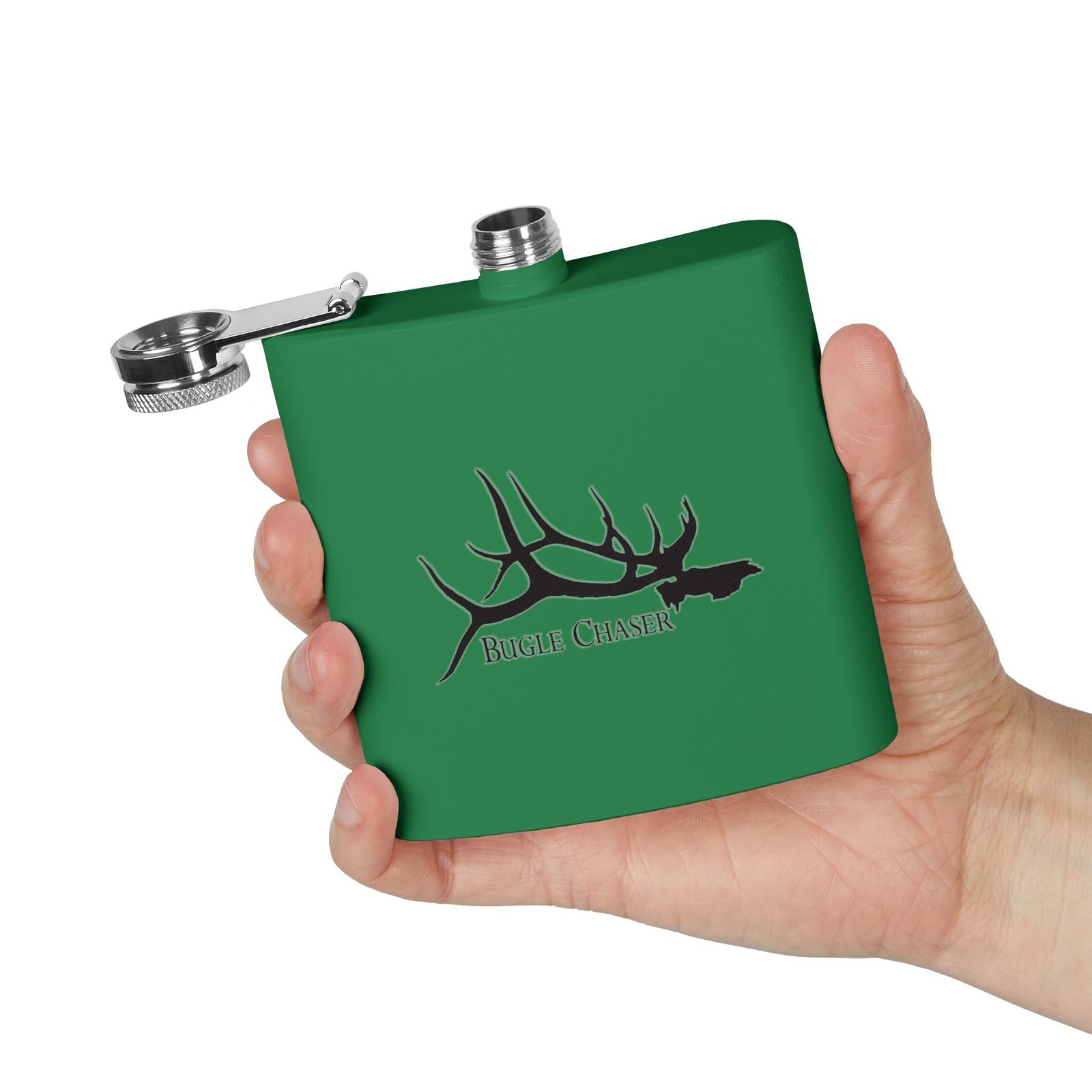 Bugle Chaser Stainless Steel 6oz Flask - Image 12