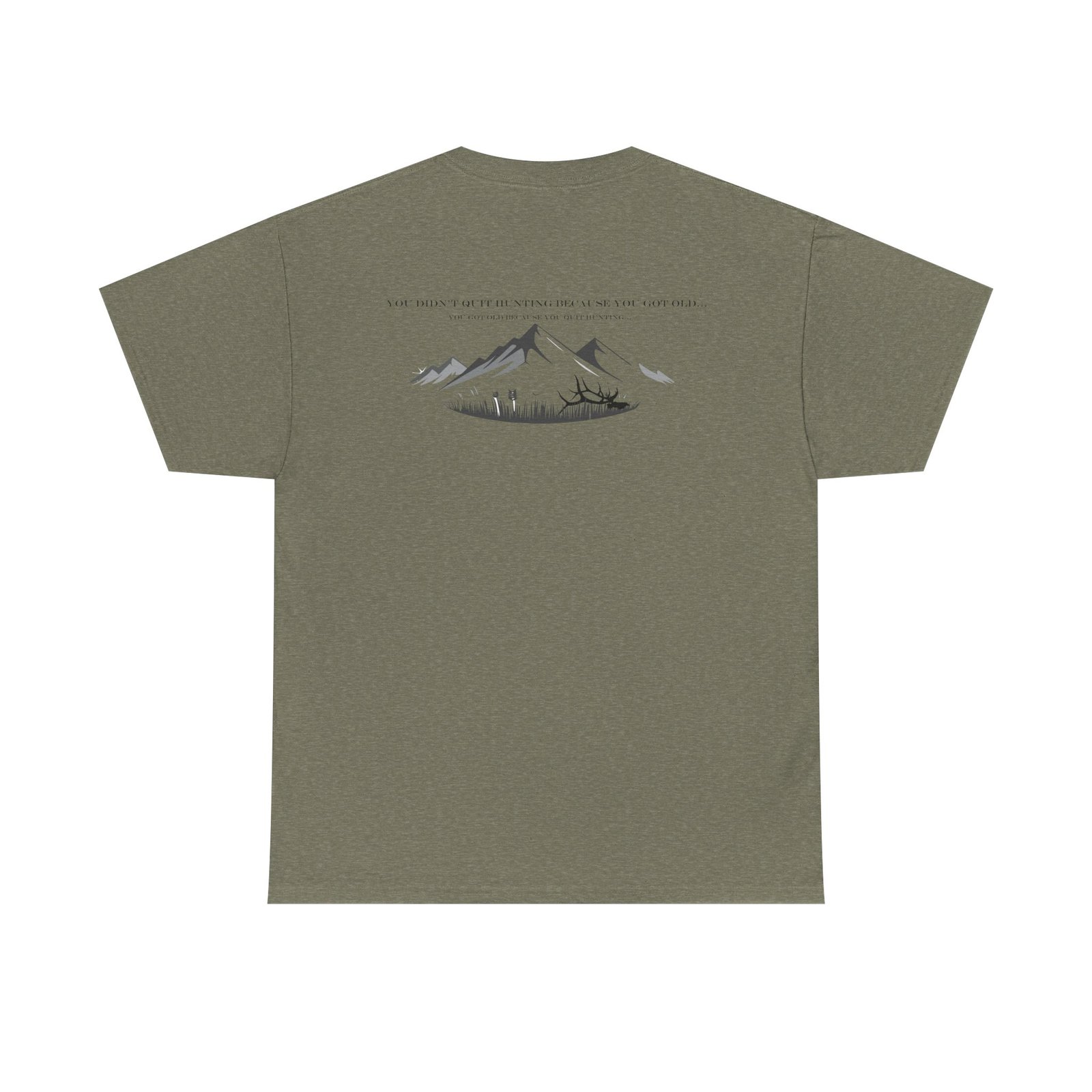 Mountain Sketch Tee — Old Man Sh!t T-Shirt - Image 22