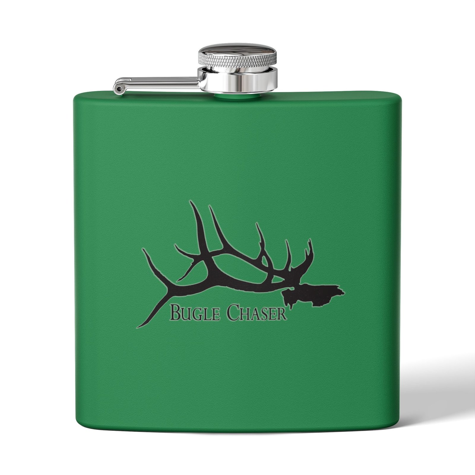 Bugle Chaser Stainless Steel 6oz Flask - Image 9