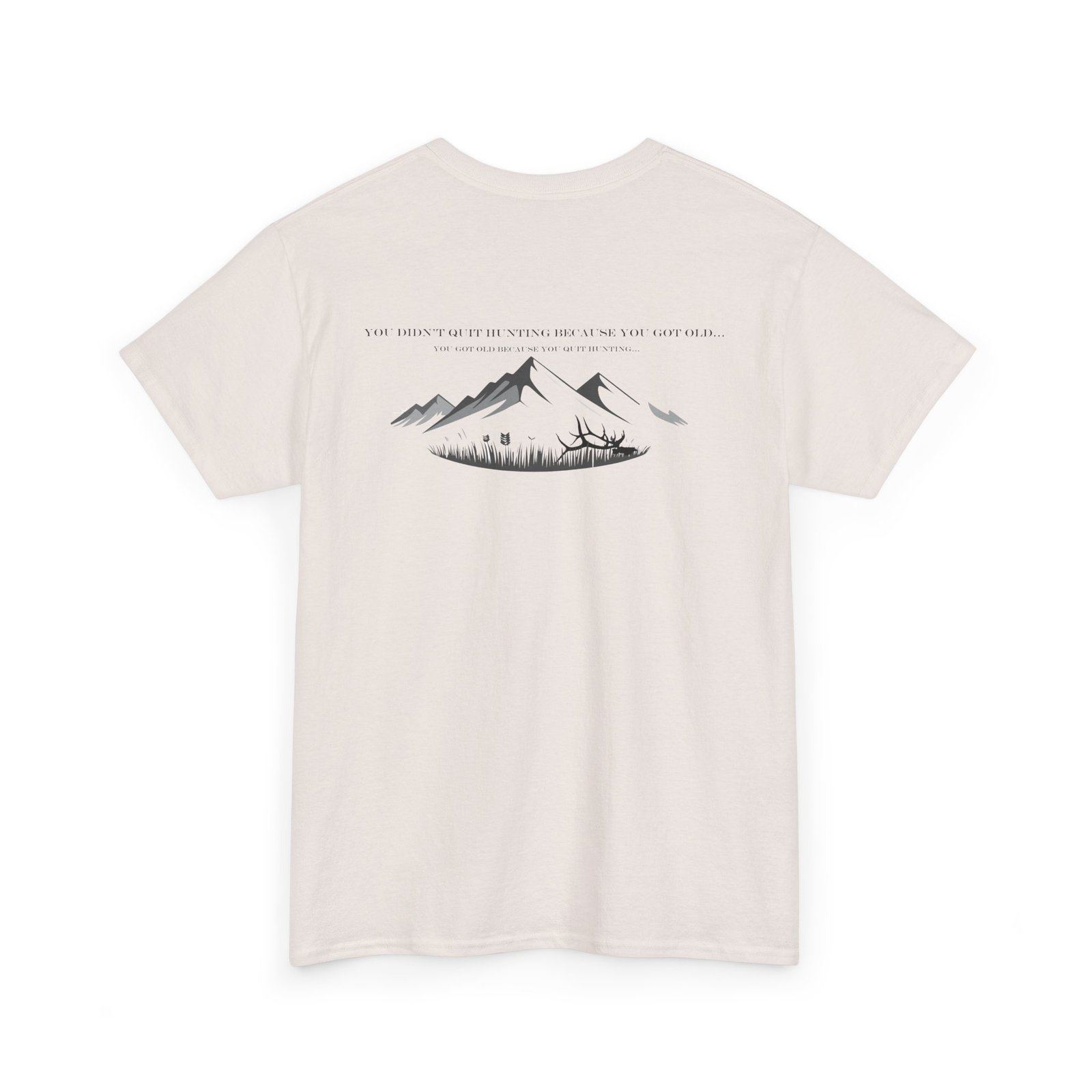 Mountain Sketch Tee — Old Man Sh!t T-Shirt - Image 12