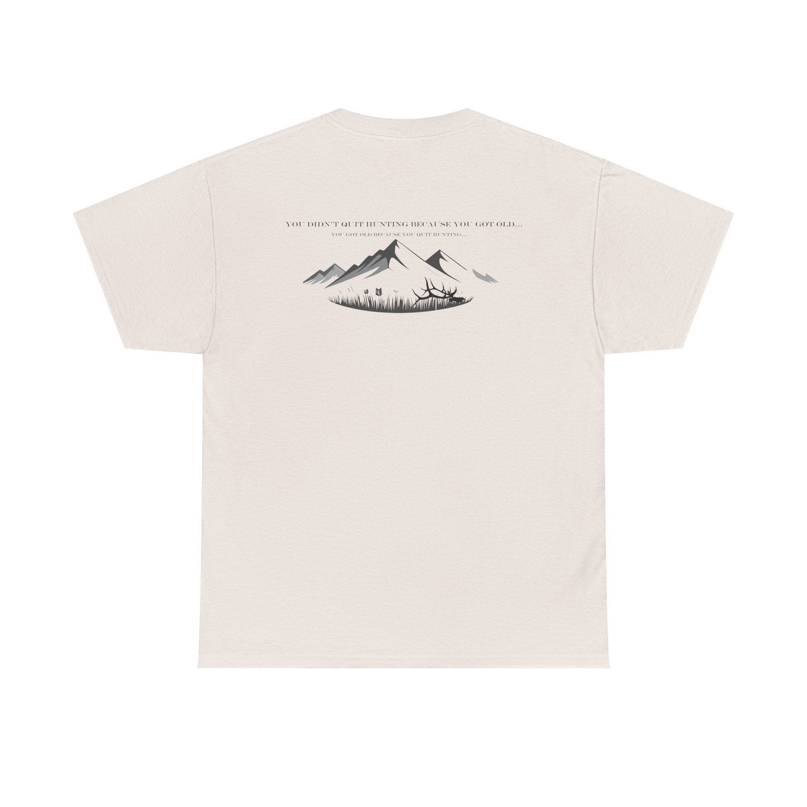 Mountain Sketch Tee — Old Man Sh!t T-Shirt - Image 10