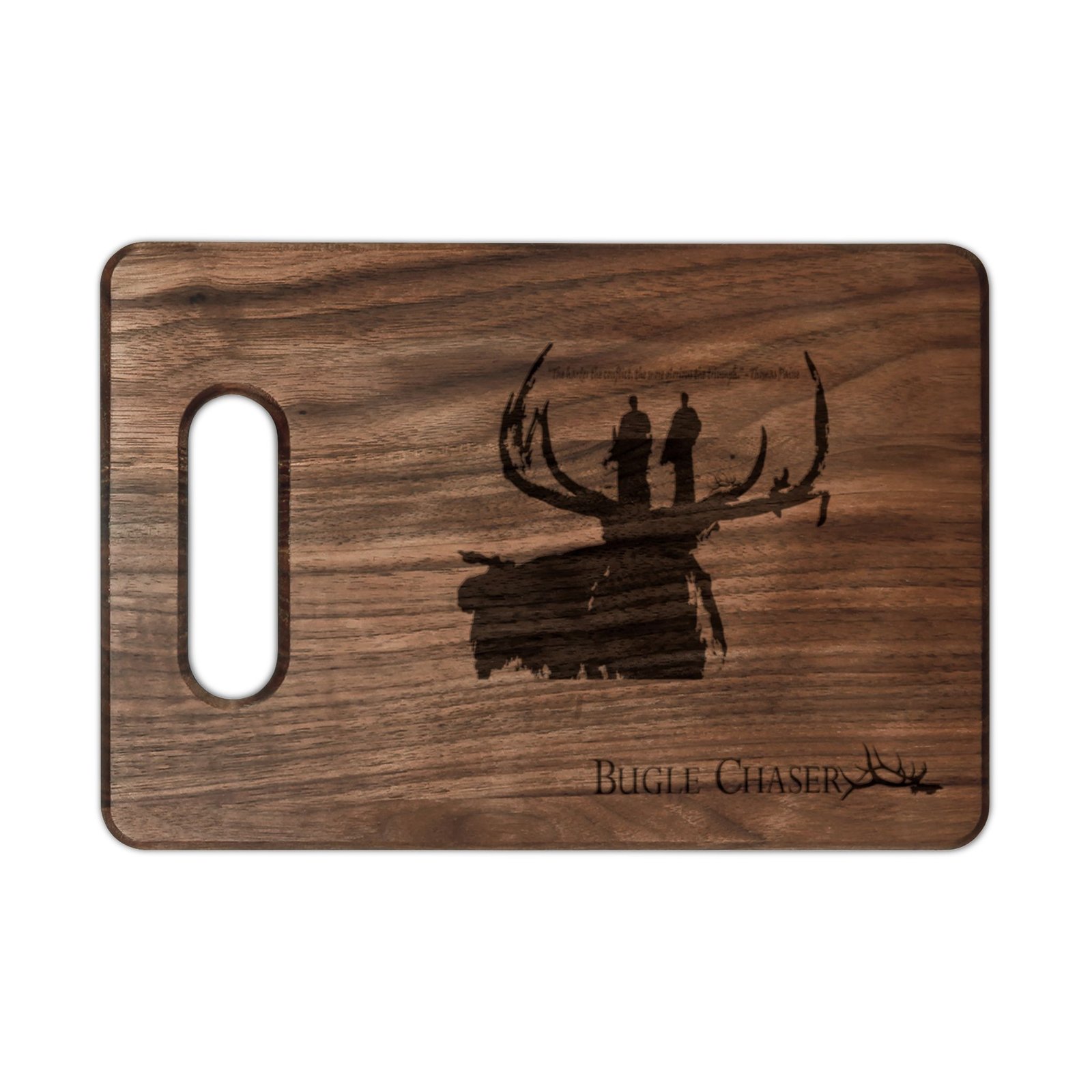 Engraved Moose Cutting Board — Rustic Woodland Kitchen Gift - Image 3