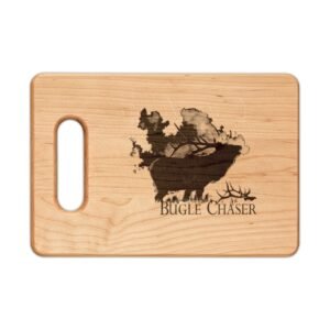 Engraved Bass Fishing Cutting Board — Rustic Fisherman Gift