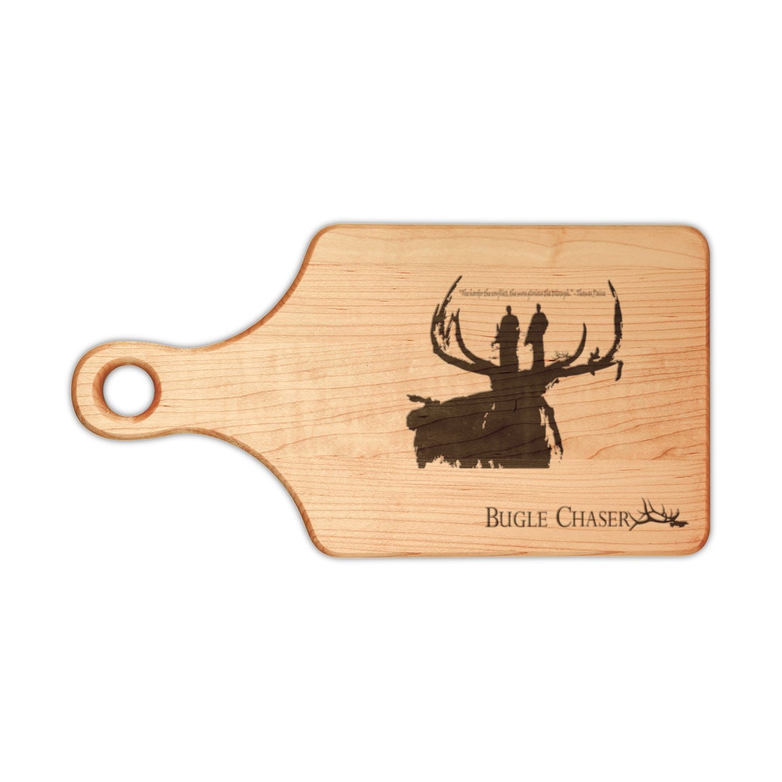 Engraved Moose Cutting Board — Rustic Woodland Kitchen Gift - Image 2