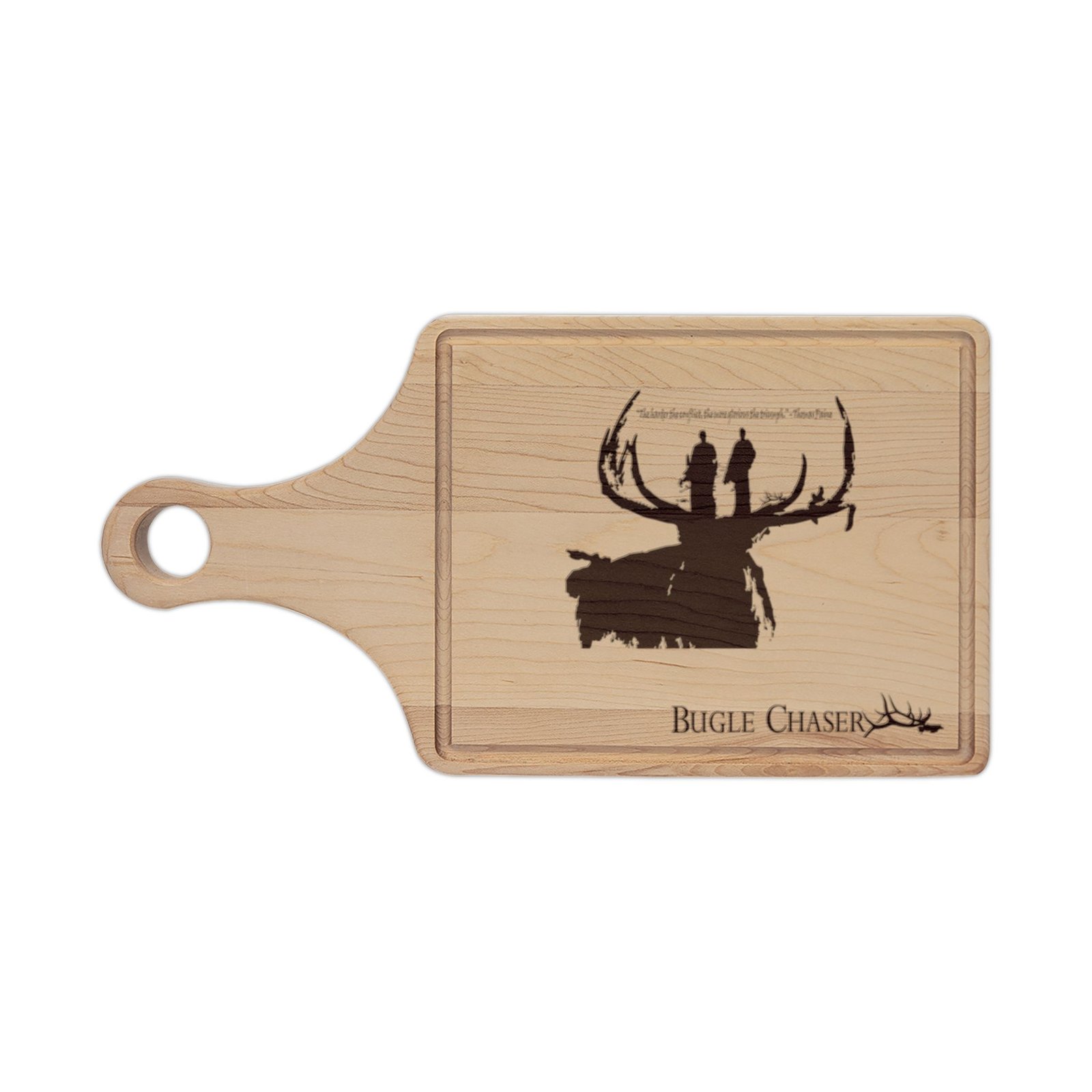 Engraved Moose Cutting Board — Rustic Woodland Kitchen Gift - Image 6